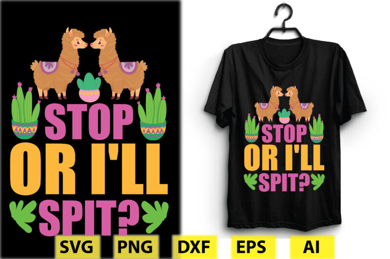 Llama T-shirt Design Bundle