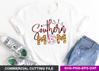Southern Mom SVG t shirt template vector