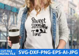 Sweet Summer Time T Shirt Design