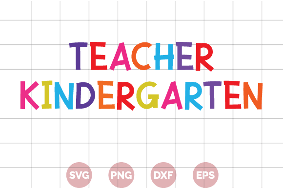 Teacher kindergarten t shirt design