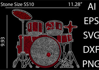 Music rhinestone design