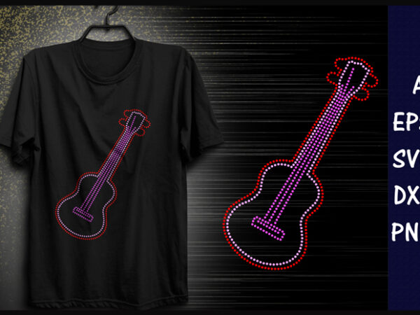 Music rhinestone design