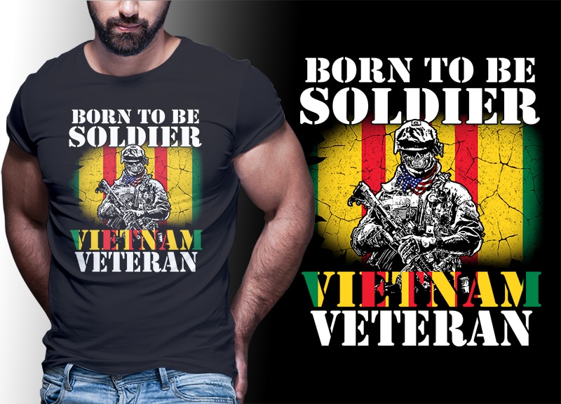 39 VIETNAM VETERAN t shirt designs bundles