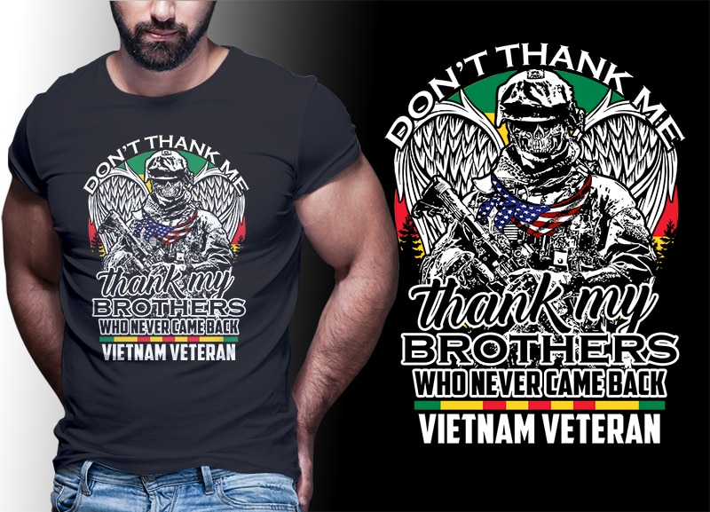 39 VIETNAM VETERAN t shirt designs bundles