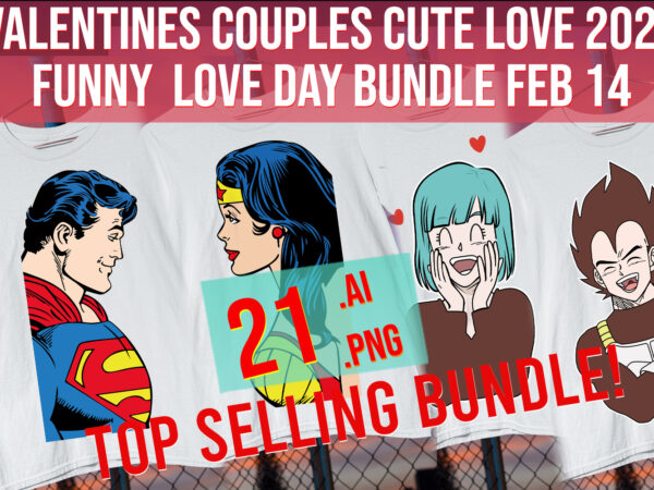 Valentines love cute funny hearts cute couples bundle 2022 t shirt vector art