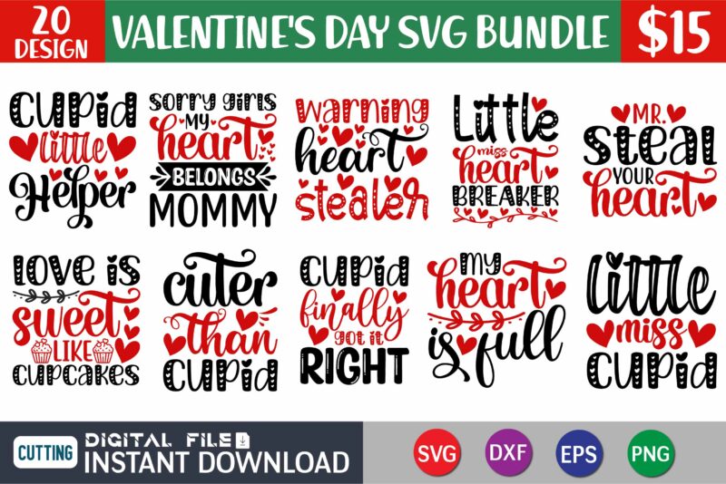 Valentines SVG Bundle, Valentines SVG T-Shirt Bundle, Valentine's Baby Shirts svg, Valentine Shirts svg, Cute Valentines svg, Heart Shirt svg, Valentines Shirt, Love svg, Cut File Cricut, Valentine's day t