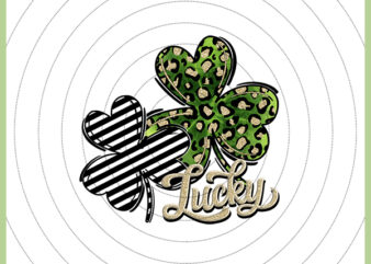 St patricks day sublimation png, st patricks day sublimation designs downloads, Gold leopard lucky clover png, st. patrick’s day lucky png