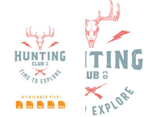 Hunting Deer Tshirt Design