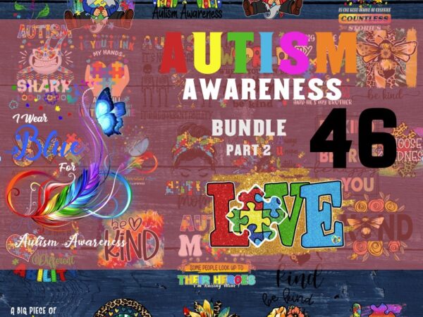 Autism awarenees bundle part 2, 300 dpi, autism png bundle, autism ribbon png, autism awareness png, autism , autism mom png, puzzle png t shirt vector