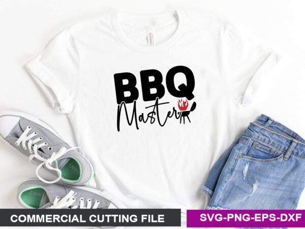 Bbq master svg t shirt template
