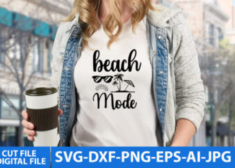 Beach Mode Svg Design