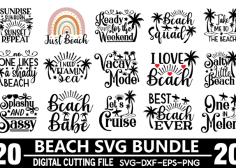 Beach SVG Bundle