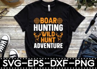 boar hunting wild hunt adventure t shirt template