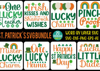 st. patrick’s svg bundle vol. 2