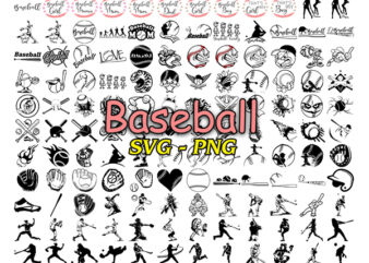 152 Baseball Bundle SVG,Baseball Mom SVG, Baseball Stiches svg, mom svg, SVG cut file for shirt, girl svg, baseball clipart, baseball silhouette svg
