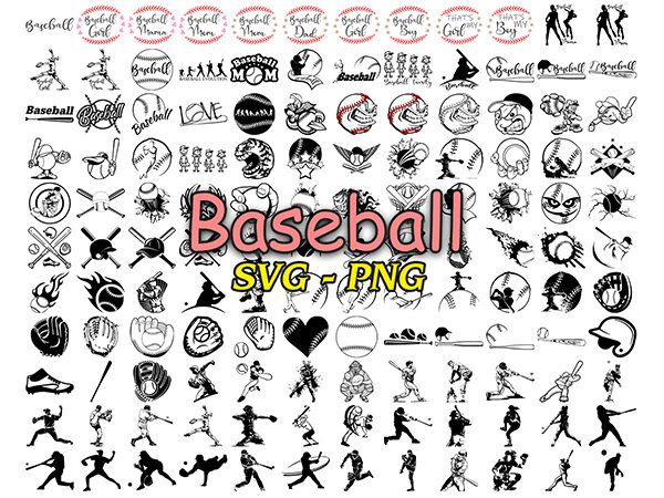 152 baseball bundle svg,baseball mom svg, baseball stiches svg, mom svg, svg cut file for shirt, girl svg, baseball clipart, baseball silhouette svg