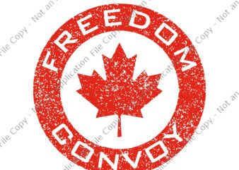 Freedom Convoy 2022 Svg, I Support Canadian Truckers Svg, Freedom Convoy Svg