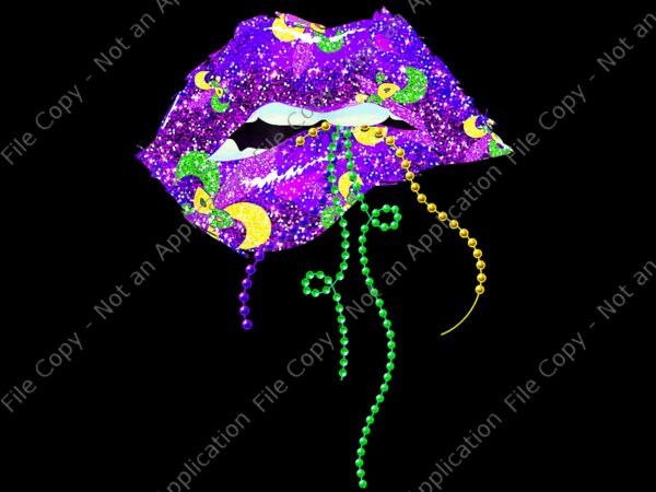 Mardi gras lips queen carnival purple & gold funny png, mardi gras lips png, mardi gras png t shirt designs for sale