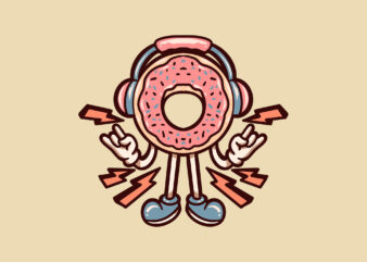 happy donuts graphic t shirt