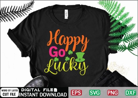 Happy Go Lucky Svg Design , drinking, funny, Funny Irish, funny st patricks, green, Green St Patricks Day, happy st patricks, Happy St.Patrick's Day, ireland, irish, leprechaun, Little Mister Lucky