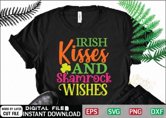 Irish Kisses and Shamrock Wishes Svg , drinking, funny, Funny Irish, funny st patricks, green, Green St Patricks Day, happy st patricks, Happy St.Patrick's Day, ireland, irish, leprechaun, Little Mister