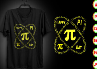 Pi Day T-shirt Design