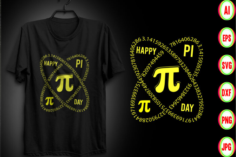 Pi Day T-shirt Design