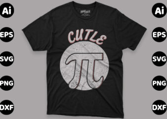 Pi Day Print Template t shirt illustration