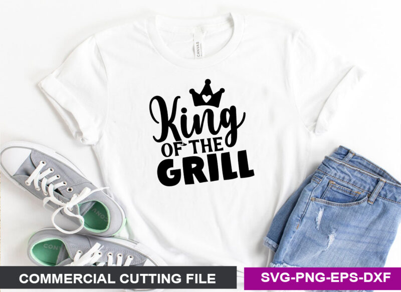 king of the grill SVG