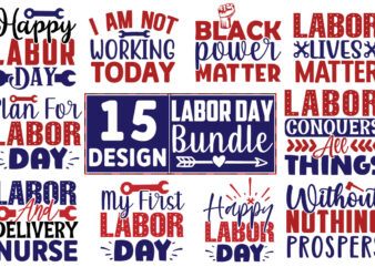 Labor Day SVG Bundle t shirt vector graphic