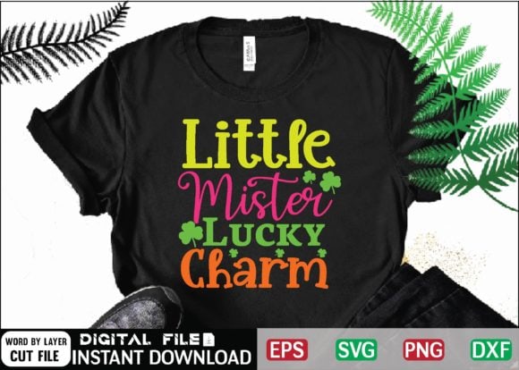 Little Mister Lucky Charm Svg Design , drinking, funny, Funny Irish, funny st patricks, green, Green St Patricks Day, happy st patricks, Happy St.Patrick's Day, ireland, irish, leprechaun, Little Mister