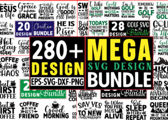 280 SVG Mega Design Bundle