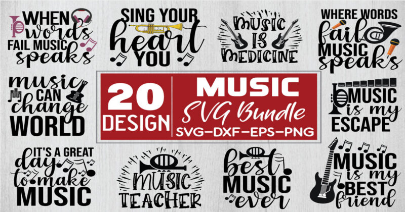 Music SVG Bundle