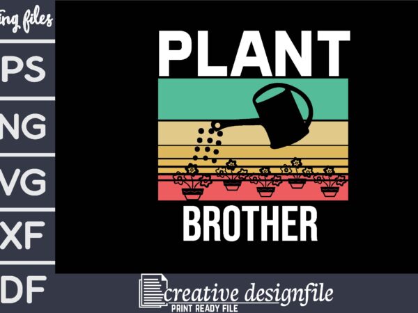 Plant brother t-shirt