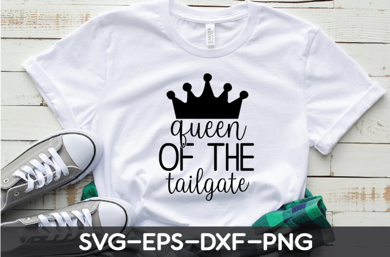queen of the tailgate t shirt