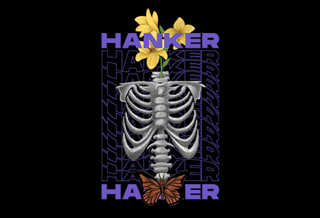 Hanker t-shirt design