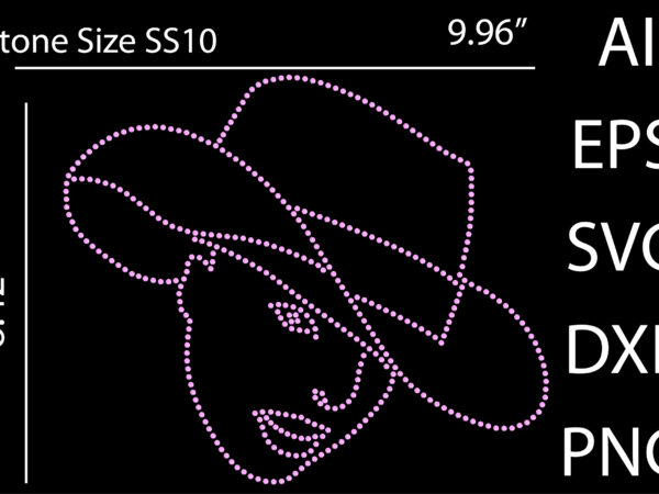 Face rhinestone t-shirt design Face rhinestone t-shirt design