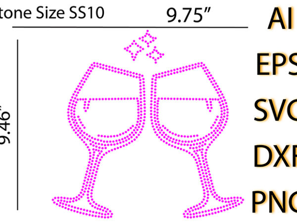 Beer bottle rhinestone design Beer bottle rhinestone design