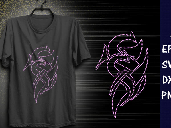 Tattoo rhinestone t-shirt design print template Tattoo rhinestone t-shirt design print template