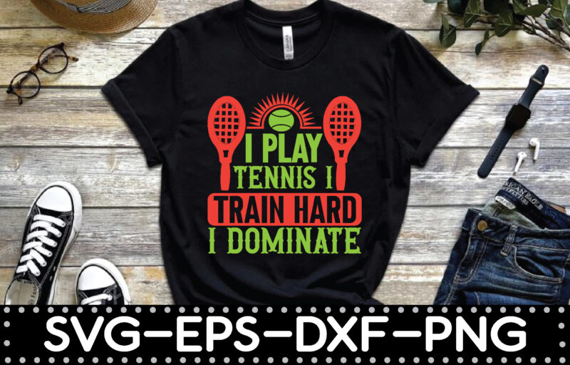 Tennis ball t-shirt design bundle
