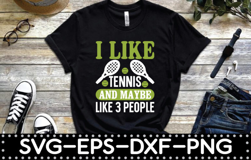 Tennis ball t-shirt design bundle