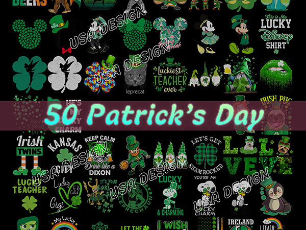 Patrick’s day bundle png, bundle patricks day, patricks day shirt, irish svg, shamrock svg, patricks gnome svg, png design, sublimation, silhouette