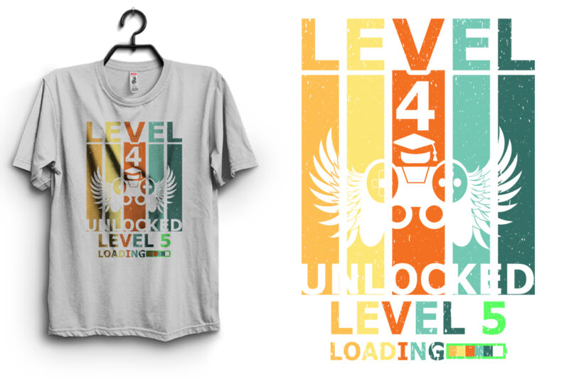 Level 5 Unlocked T-Shirts for Sale