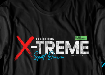 extreme sport denim t shirt design graphic vector, street style shirt designs svg png eps, streetwear