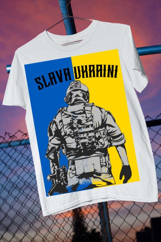 Slava Ukrani Glory to Ukraine Peace Freedom War Donation Support Bundle