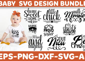 Baby svg design bundle