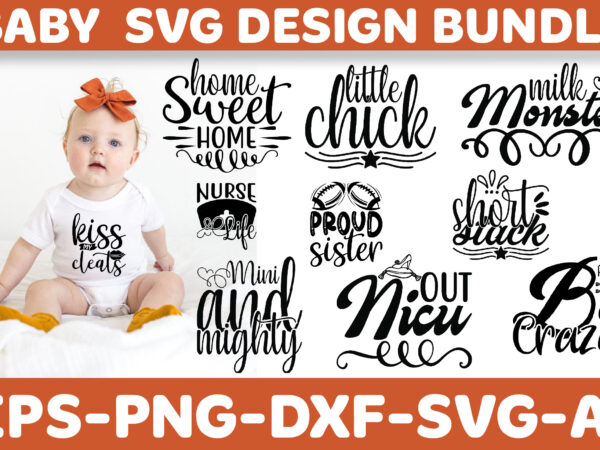 Baby svg design bundle