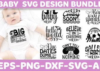 Baby svg design bundle