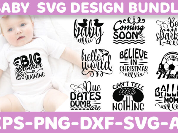 Baby svg design bundle