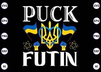 Puck futin PNG & SVG vector for print-ready t-shirts design, SVG eps, png files for cutting machines, and print t-shirt Design for best sale t-shirt design, trending t-shirt design, games vector illustration for commercial use